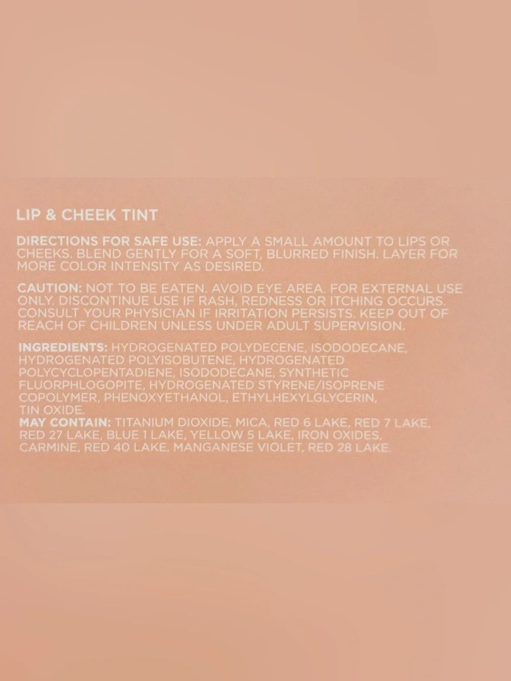 Juicy Couture Lip & Cheek Tint Collection